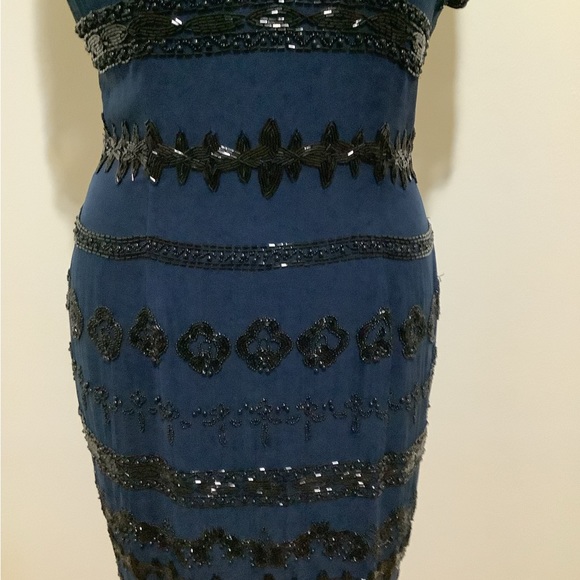 Vie by Victoria Royal Silk Beaded Dress - Picture 4 of 15